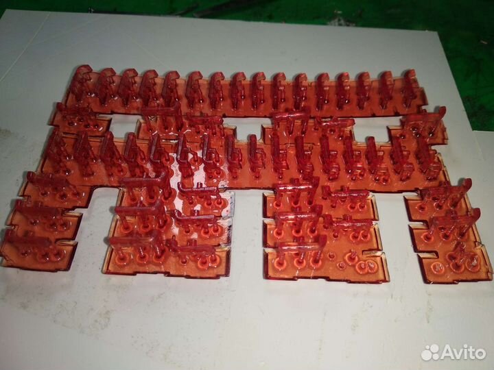 Модель СССР газ-3102 1.43 задние фонари