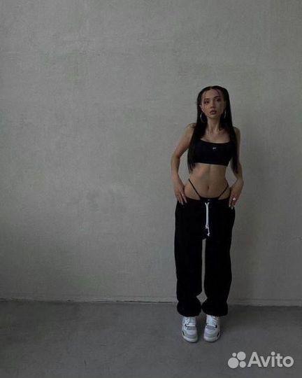 Брюки карго женские