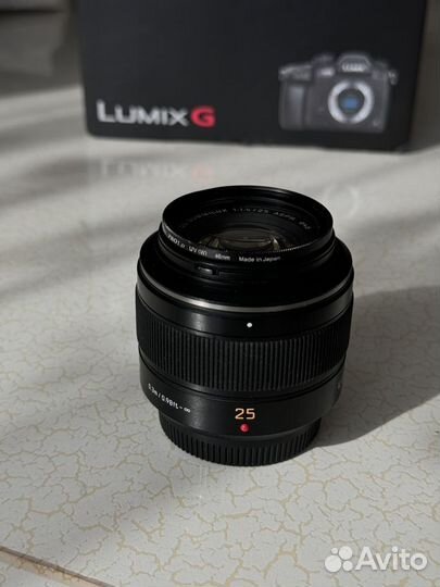 Объектив Panasonic Leica Summilux 25 мм f 1.4