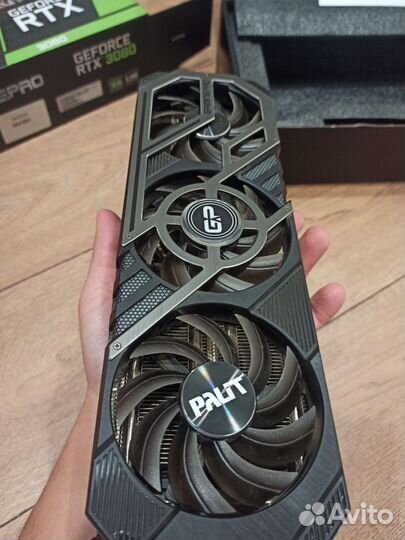 Видеокарта на гарантии RTX 3080