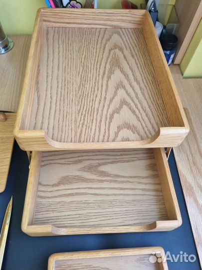 Подарочный набор дерево руководителя канцелярия