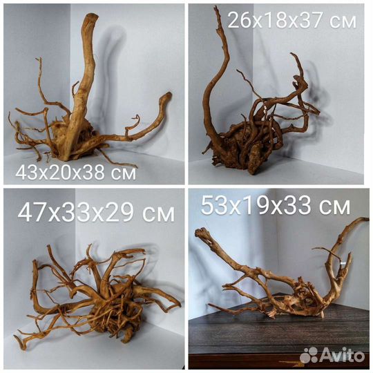 Коряги и камни для аквариума