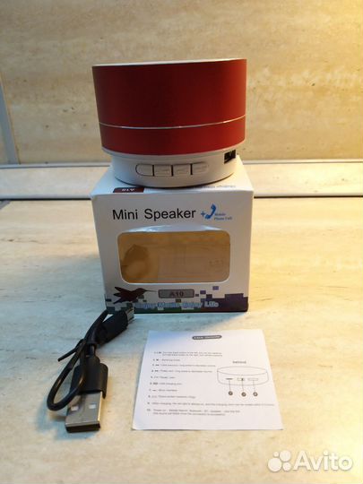 Беспроводная bluetooth мини колонка