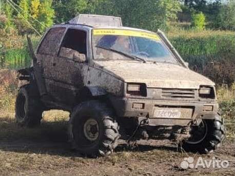 Мужик сделал из Оки внедорожник покруче Нивы и Уаза