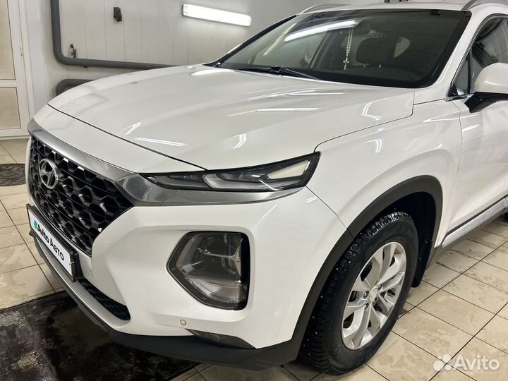 Hyundai Santa Fe 2.2 AT, 2019, 99 000 км