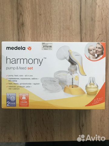 Молокоотсос ручной medela со смарт соской