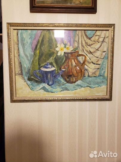 Интерьерная картина большая (внутри много работ)