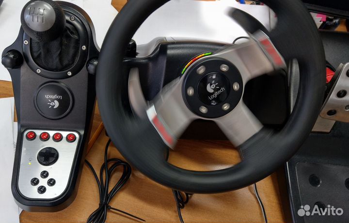 Игровой руль logitech g27 (комплект)