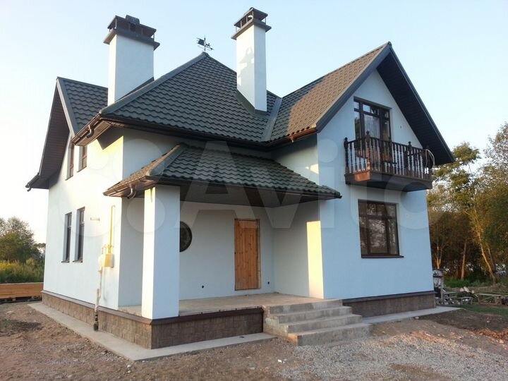Коттедж 170 м² на участке 9 сот.