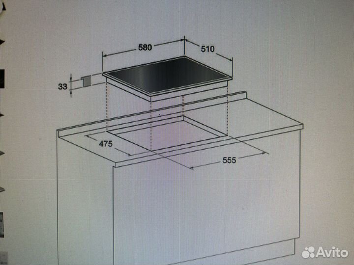 Варочная панель встраиваемая indesit