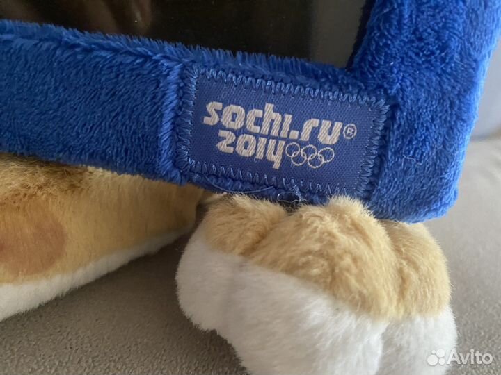 Снежный барс игрушка олимпийский символ