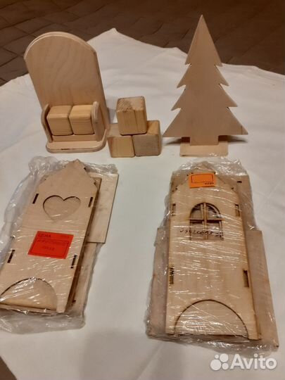 Деревянные заготовки для творчества