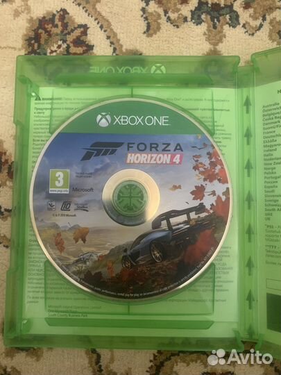 Игровой диск Forza Horizon 4