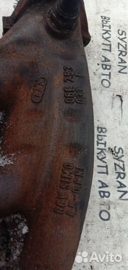 Коллектор выпускной левый Audi A6 Allroad Quattro