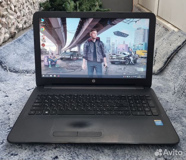 Шустрый ноутбук HP /HDD500/новый аккумулятор