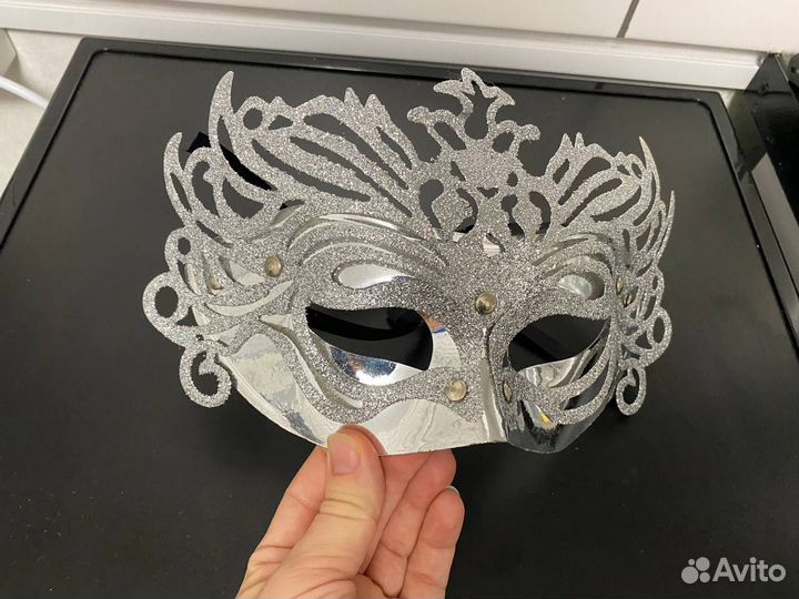 Маска карнавальная новогодняя новая