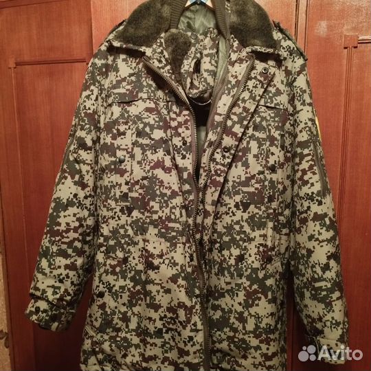 Камуфляж зимний форменный