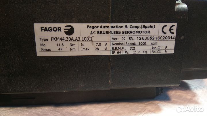 Серводвигатели разные 0,75 - 3 кВт + серводрайверы