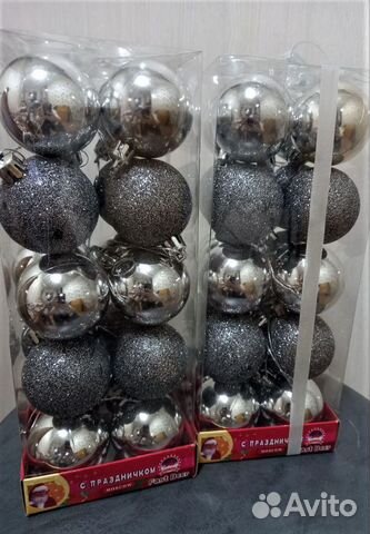 Новогодние шары на ёлку