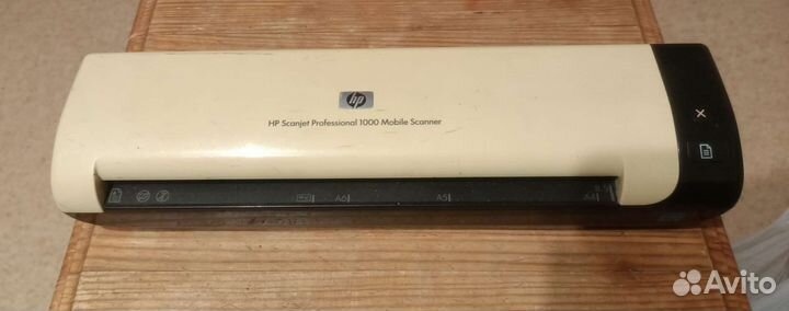 Портативный сканер hp scanjet professional 1000