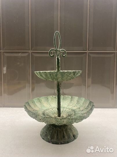 Конфетница этажерка в винтажном стиле