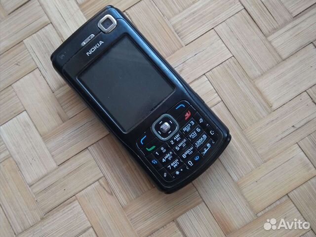 Телефон Nokia n70 черный