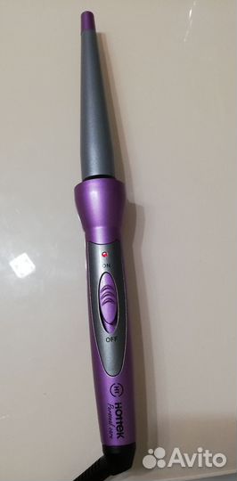 Конусная плойка электрощипцы