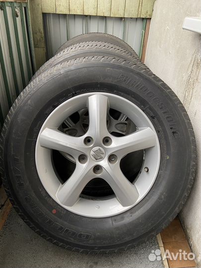Литые диски Suzuki 6Jx16 5х114.3 с резиной