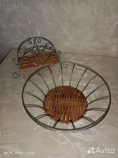 Фруктовница, салфетница