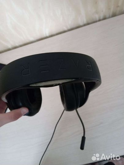 Игровые наушники razer kraken x lite коробка есть