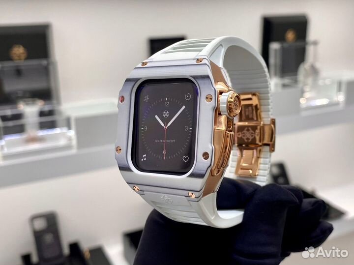 Корпус для Apple Watch RSC41 Albino White