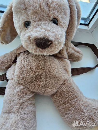 Плюшевая игрушка, милый подарок собака, сумка