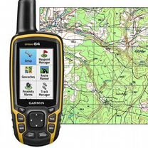 Топографические карты для Garmin