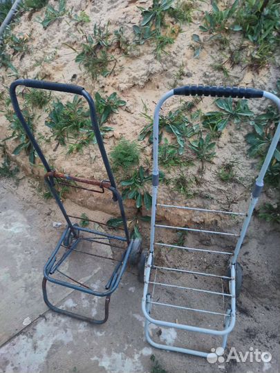 Тележка покупательская, коляска 2шт