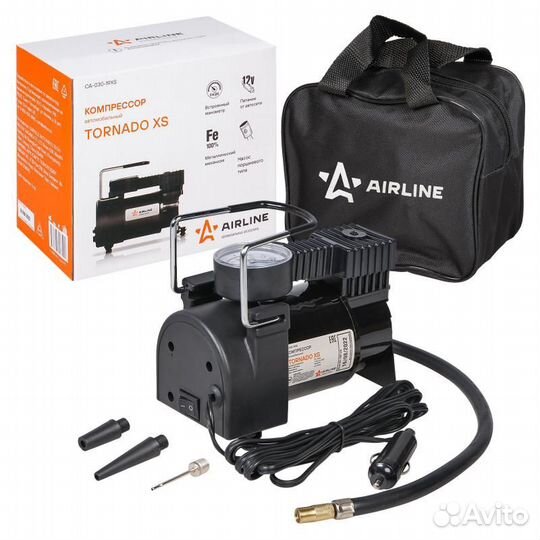 Компрессор tornado xs с сумкой (30 л/мин., 7 атм)
