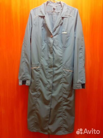 Халат женский синий