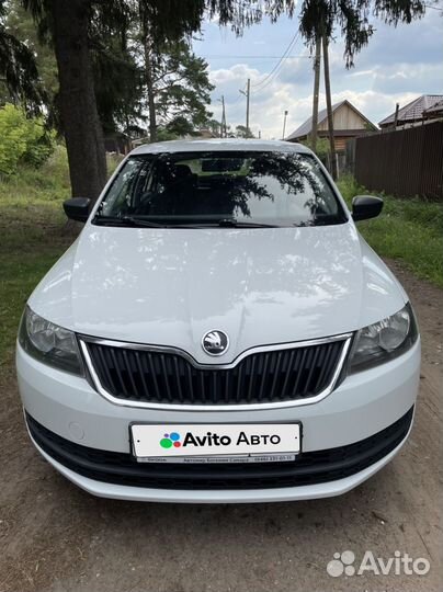 Skoda Rapid 1.6 МТ, 2016, 165 100 км