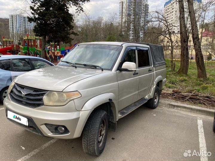 УАЗ Pickup 2.7 МТ, 2016, 99 000 км
