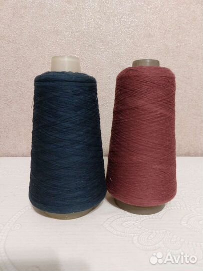 Бобины хб ниток, оверлочные, номер 50