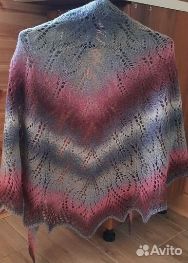 Платок шаль шерсть