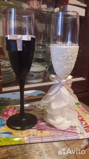 Свадебные фужеры