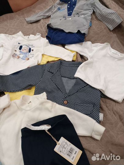 Одежда пакетом от 0-1.5 Более 50 наименований