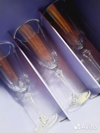 Бокалы фужеры рюмки