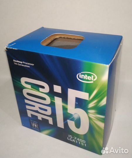 Процессор Intel Core i5 7400, LGA 1151, BOX