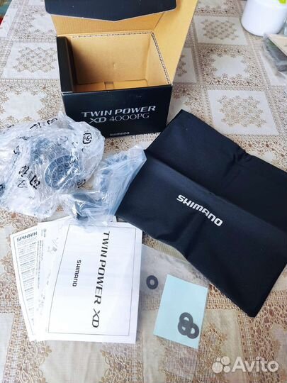 Катушка shimano twin power 4000 pg