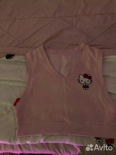 Жилетка hello kitty