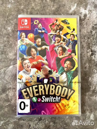 Everybody 1-2 Switch для Nintendo Switch (Новый)