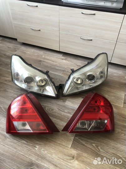 Фары chery В11-FL