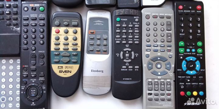 Пульты для TV, приставок и камер