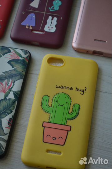 Чехлы на Xiaomi 6a, Samsung, iPhone XR, AirPods